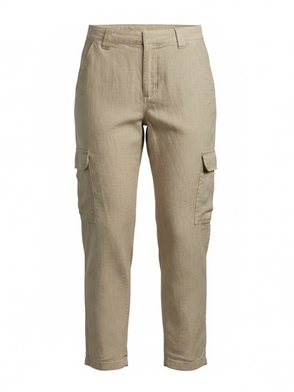 RACHEL ROY Women's Beige ankle Linen Pants